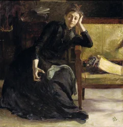 Taiteilija Eva Bonnier